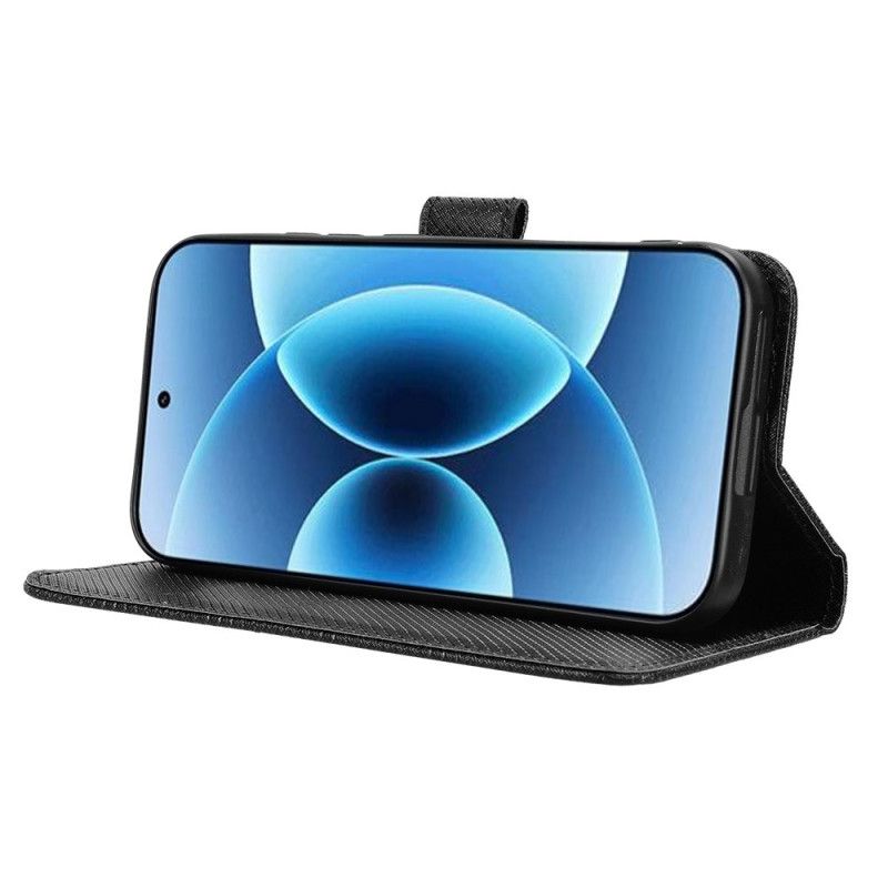 Δερματινη Θηκη Xiaomi 17 Υφασμάτινο Τεχνητό Δέρμα Σιλικόνης