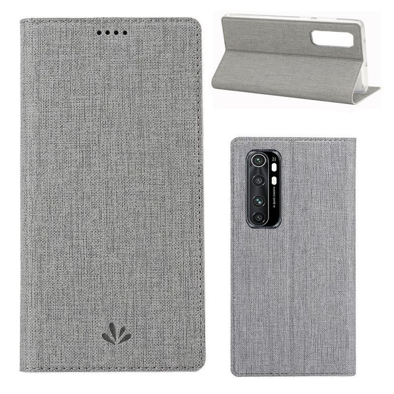 δερματινη θηκη Xiaomi Mi Note 10 Lite Μαύρο Υφή Vili Dmx