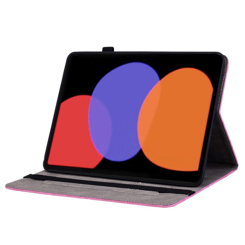 Δερματινη Θηκη Xiaomi Pad 6 Pro Ροζ Δερμάτινο Εφέ