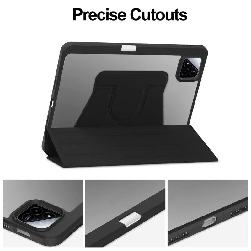 Δερματινη Θηκη Xiaomi Pad 7 / 7 Pro Δερμάτινο Εφέ Με Περιστρεφόμενη Βάση