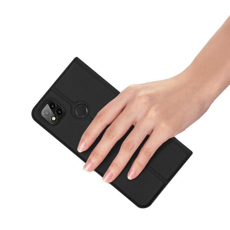 δερματινη θηκη Xiaomi Redmi 9C Μαύρο Skin Pro Σειρά Dux Ducis