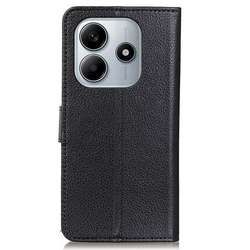 Δερματινη Θηκη Xiaomi Redmi Note 14 4g Παραδοσιακό Τεχνητό Δέρμα