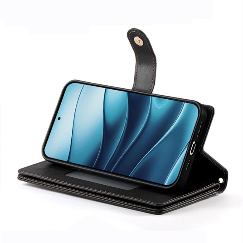 Δερματινη Θηκη Xiaomi Redmi Note 14 4g Πορτοφόλι Και Λουλούδια