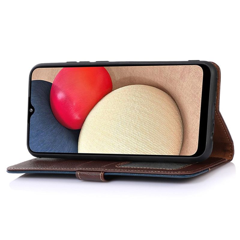 Δερματινη Θηκη Xiaomi Redmi Note 14 5g Δίχρωμο Πορτοφόλι Rfid Khazneh