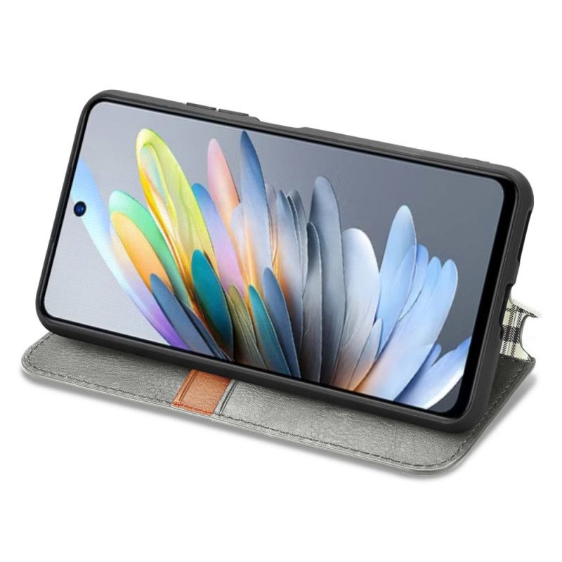 Δερματινη Θηκη Xiaomi Redmi Note 14 5g Εφέ Vintage Δέρματος