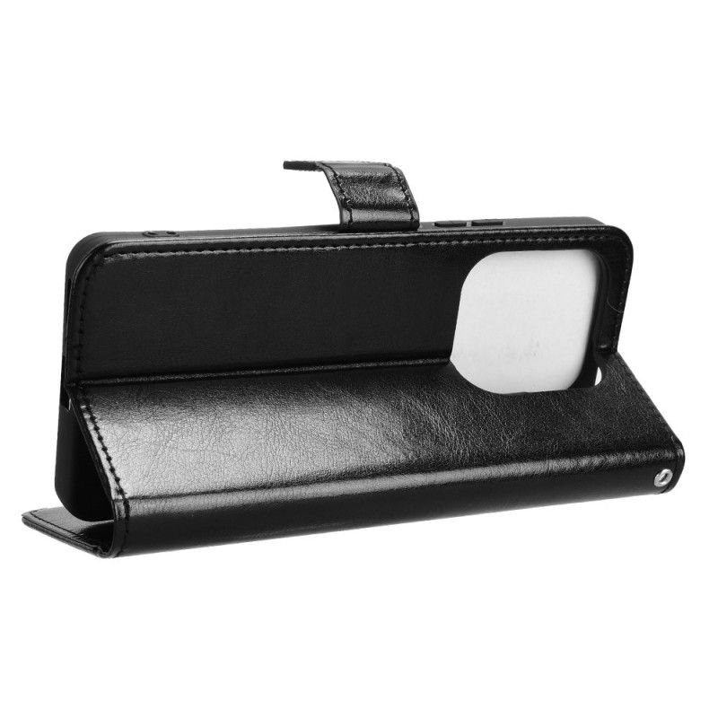 Δερματινη Θηκη Xiaomi Redmi Note 14 5g Φανταχτερό Τεχνητό Δέρμα Σιλικόνης