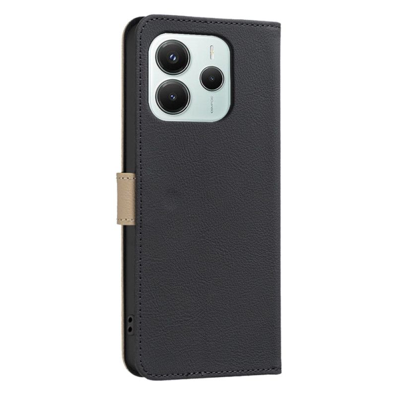 Δερματινη Θηκη Xiaomi Redmi Note 14 5g Λουλουδάτο Binfen Color Σιλικόνης