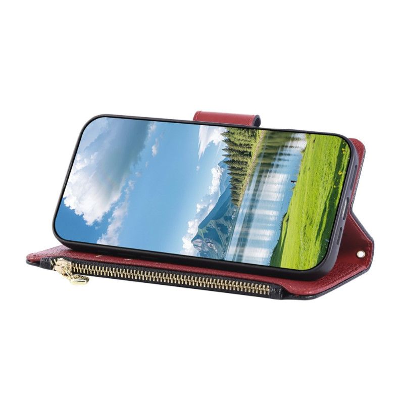 Δερματινη Θηκη Xiaomi Redmi Note 14 5g Πορτοφόλι Σε Ρετρό Στυλ