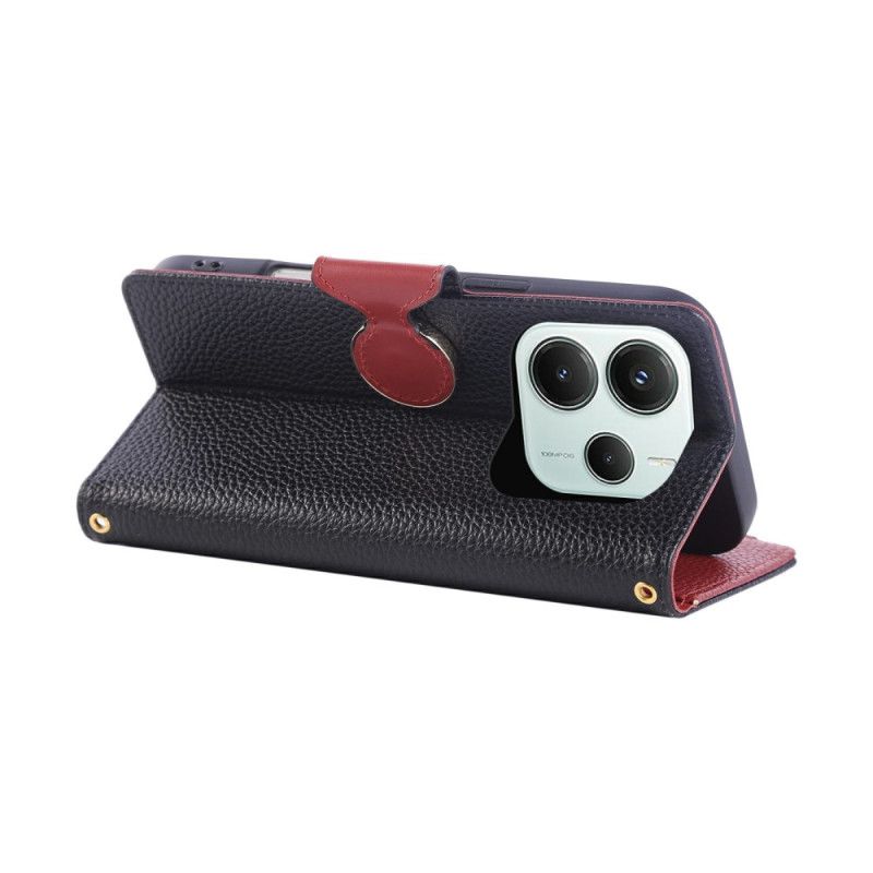 Δερματινη Θηκη Xiaomi Redmi Note 14 5g Πορτοφόλι Σε Ρετρό Στυλ