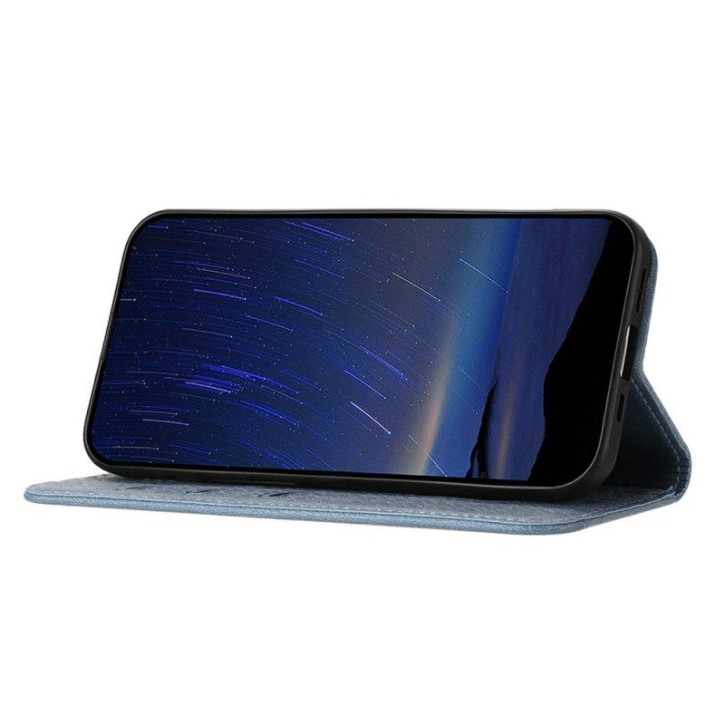 Δερματινη Θηκη Xiaomi Redmi Note 14 5g Υφαντή Υφή Με Λουράκι