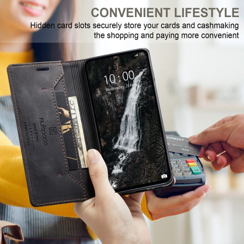 Δερματινη Θηκη Xiaomi Redmi Note 14 5g Ύφασμα Τζιν Σιλικόνης