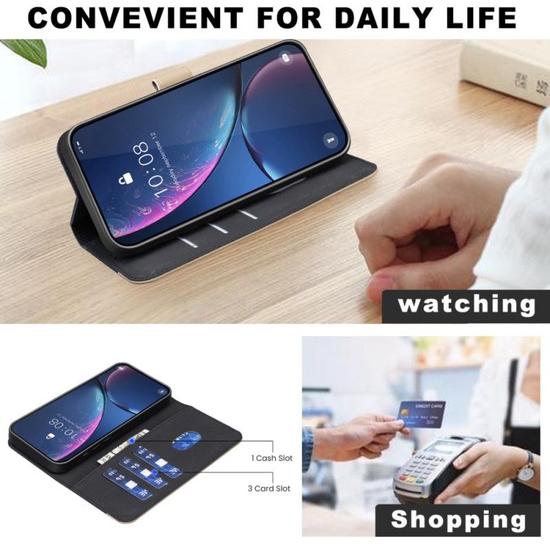 Δερματινη Θηκη Xiaomi Redmi Note 14 Pro 4g Δίχρωμο Binfen Color Σιλικόνης