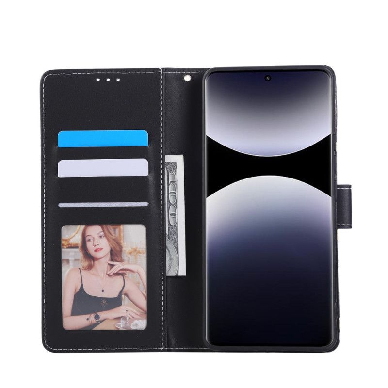 Δερματινη Θηκη Xiaomi Redmi Note 14 Pro 4g Εφέ Μαρμάρου