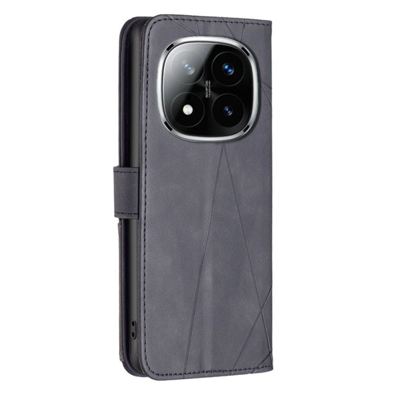 Δερματινη Θηκη Xiaomi Redmi Note 14 Pro 4g Γεωμετρικό Binfen Color