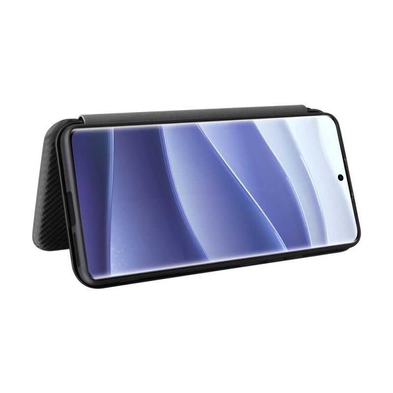 Δερματινη Θηκη Xiaomi Redmi Note 14 Pro 4g Ίνες Άνθρακα Σιλικόνης