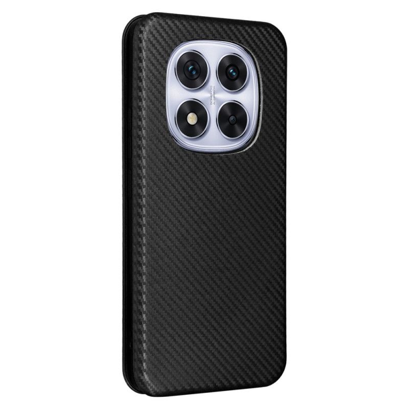 Δερματινη Θηκη Xiaomi Redmi Note 14 Pro 4g Ίνες Άνθρακα Σιλικόνης