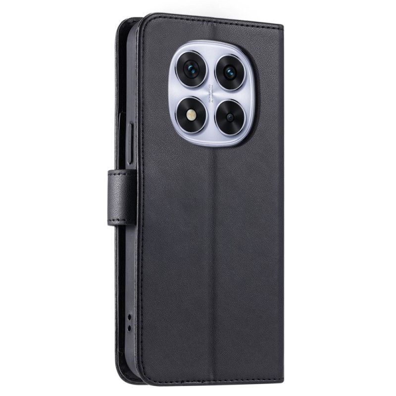 Δερματινη Θηκη Xiaomi Redmi Note 14 Pro 4g Καπιτονέ Με Λουράκι Και Ιμάντα Ώμου Σιλικόνης