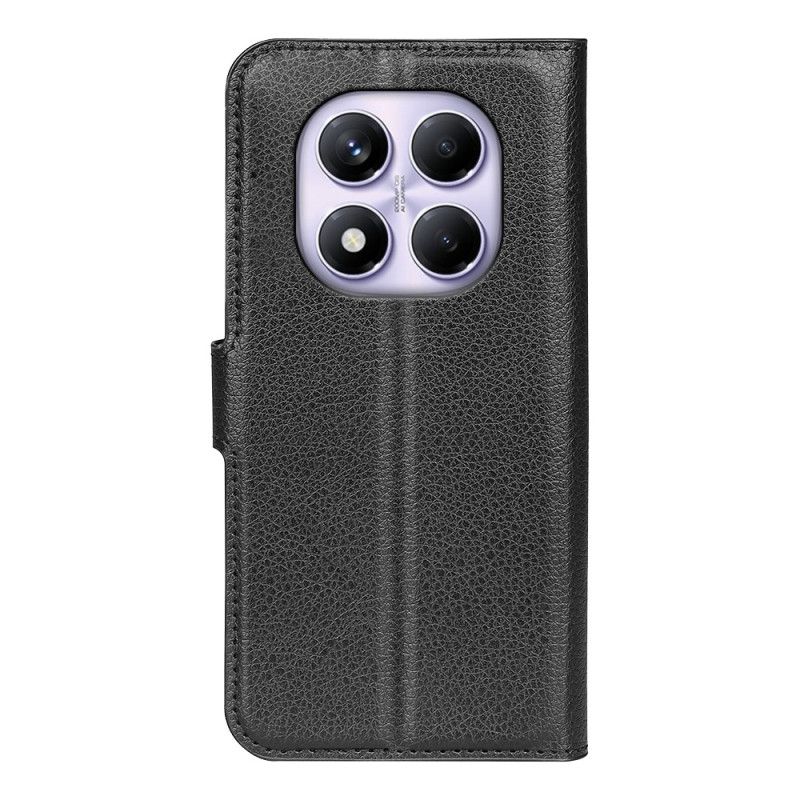 Δερματινη Θηκη Xiaomi Redmi Note 14 Pro 4g Κλασικό Δέρμα Lychee Faux