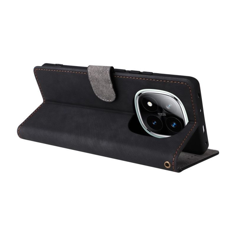 Δερματινη Θηκη Xiaomi Redmi Note 14 Pro 4g Κλείδωμα Rfid Σιλικόνης