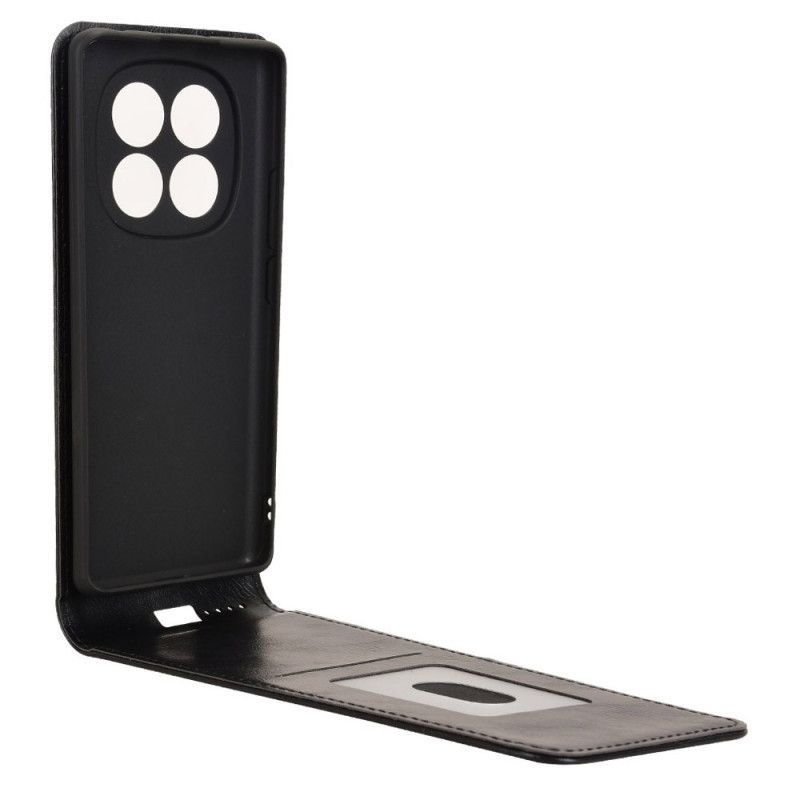 Δερματινη Θηκη Xiaomi Redmi Note 14 Pro 4g Σχεδιασμός Κάθετης Αναστροφής Σιλικόνης