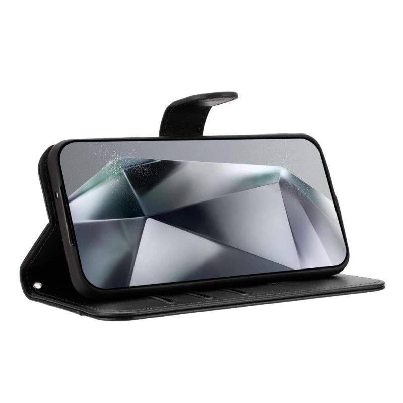 Δερματινη Θηκη Xiaomi Redmi Note 14 Pro 4g Σχεδιασμός S Με Λουράκι