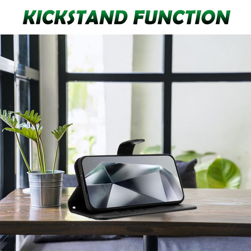 Δερματινη Θηκη Xiaomi Redmi Note 14 Pro 4g Σχεδιασμός S Με Λουράκι