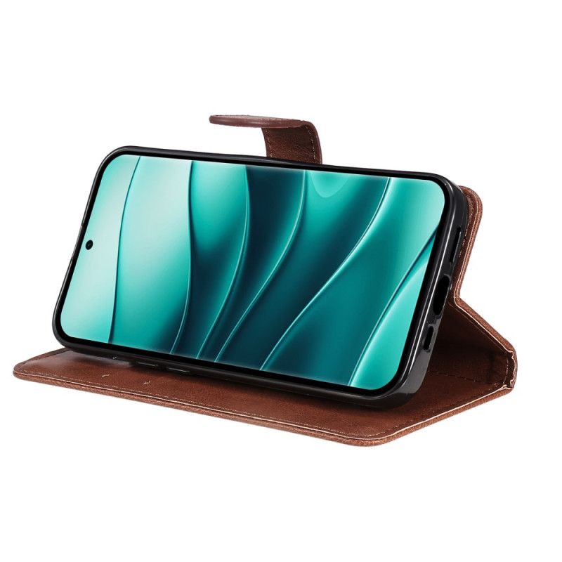 Δερματινη Θηκη Xiaomi Redmi Note 14 Pro 5g Απλό Τεχνητό Δέρμα Σιλικόνης