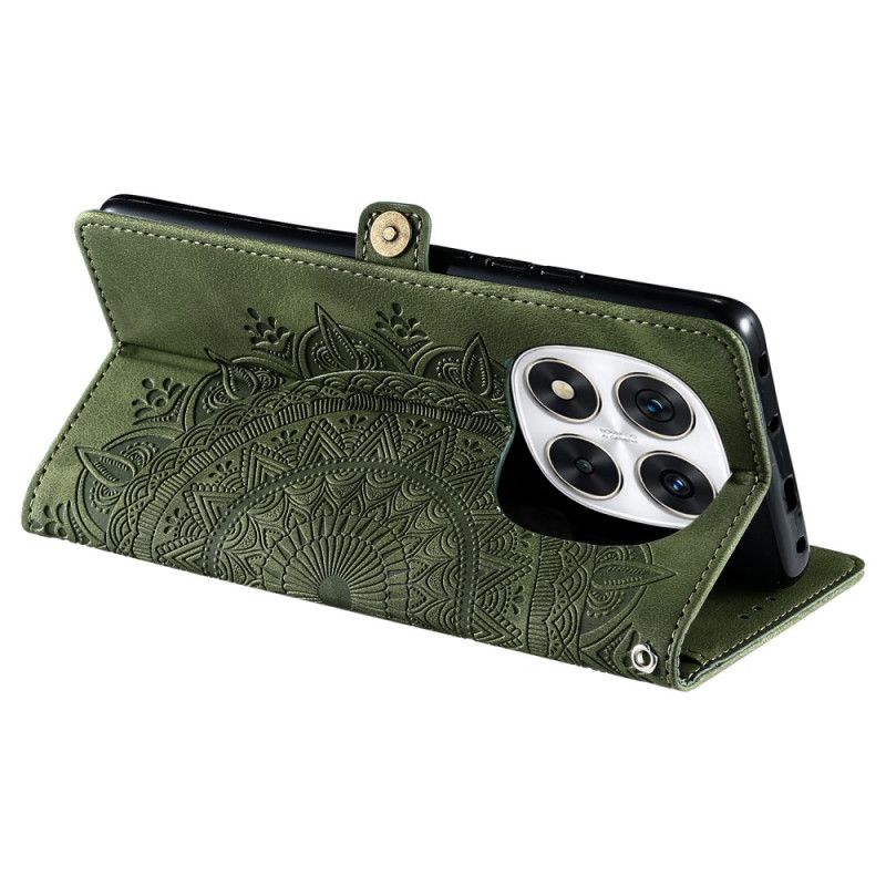 Δερματινη Θηκη Xiaomi Redmi Note 14 Pro 5g Εφέ Σουέτ Μάνταλα