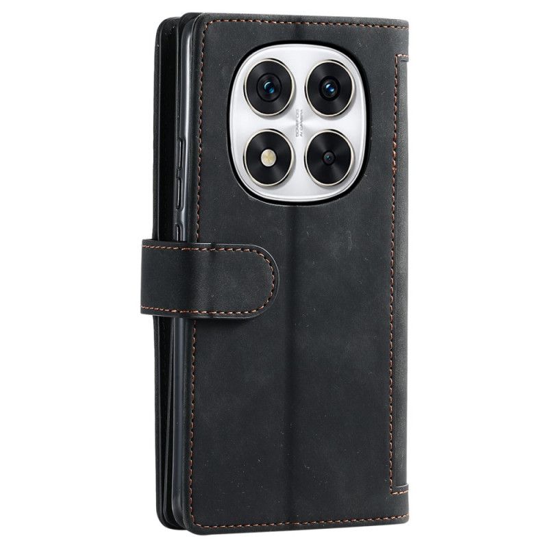 Δερματινη Θηκη Xiaomi Redmi Note 14 Pro 5g Θήκη Καρτών Σιλικόνης