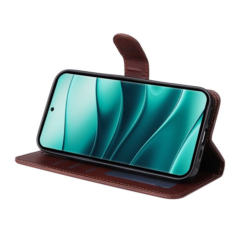 Δερματινη Θηκη Xiaomi Redmi Note 14 Pro Plus 5g Απλό Δερμάτινο Εφέ Με Λουρί