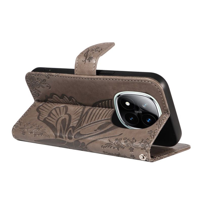 Δερματινη Θηκη Xiaomi Redmi Note 14 Pro Plus 5g Γραφική Πεταλούδα