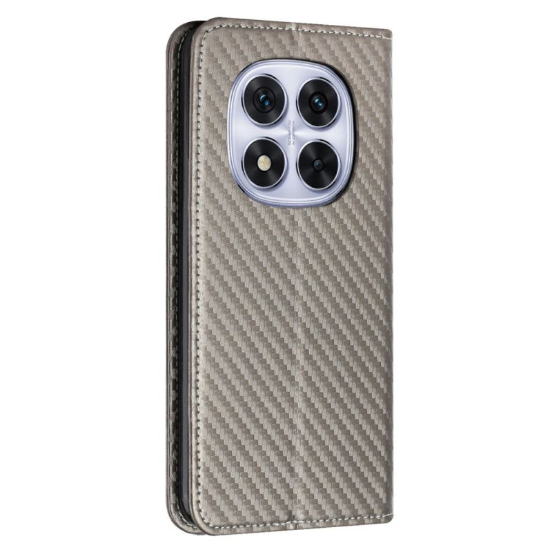 Δερματινη Θηκη Xiaomi Redmi Note 14 Pro Plus 5g Ίνες Άνθρακα Strap-on