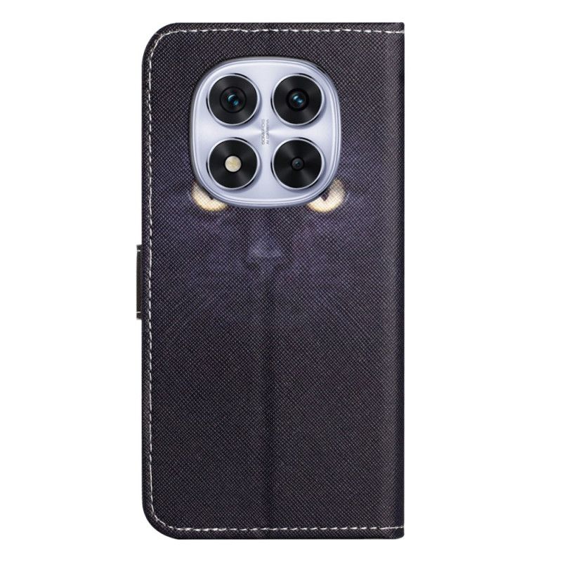 Δερματινη Θηκη Xiaomi Redmi Note 14 Pro Plus 5g Μαύρη Γάτα