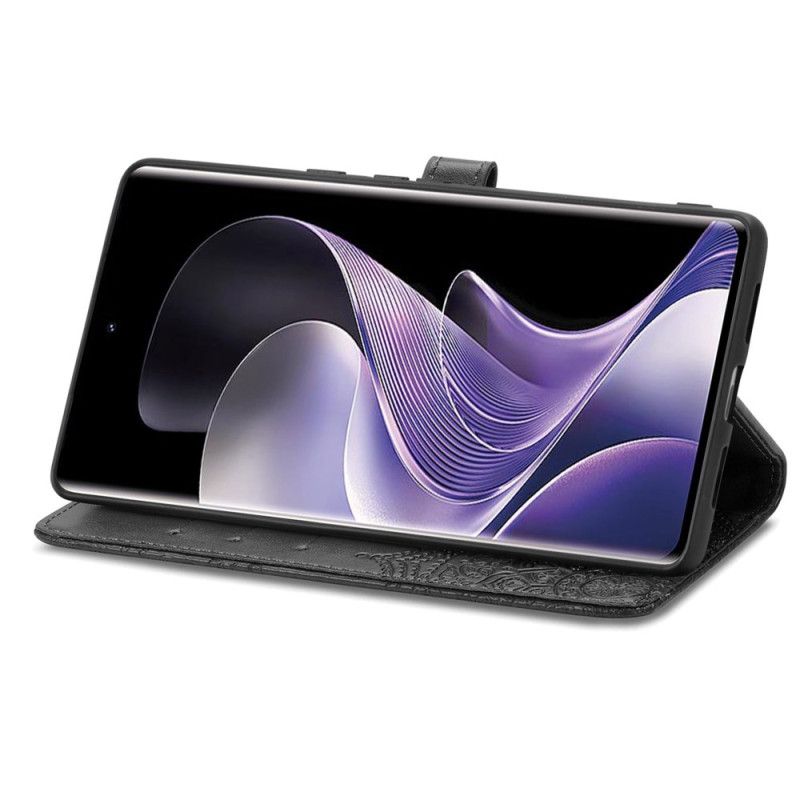 Δερματινη Θηκη Xiaomi Redmi Note 14 Pro Plus 5g Μπαρόκ Μάνταλα