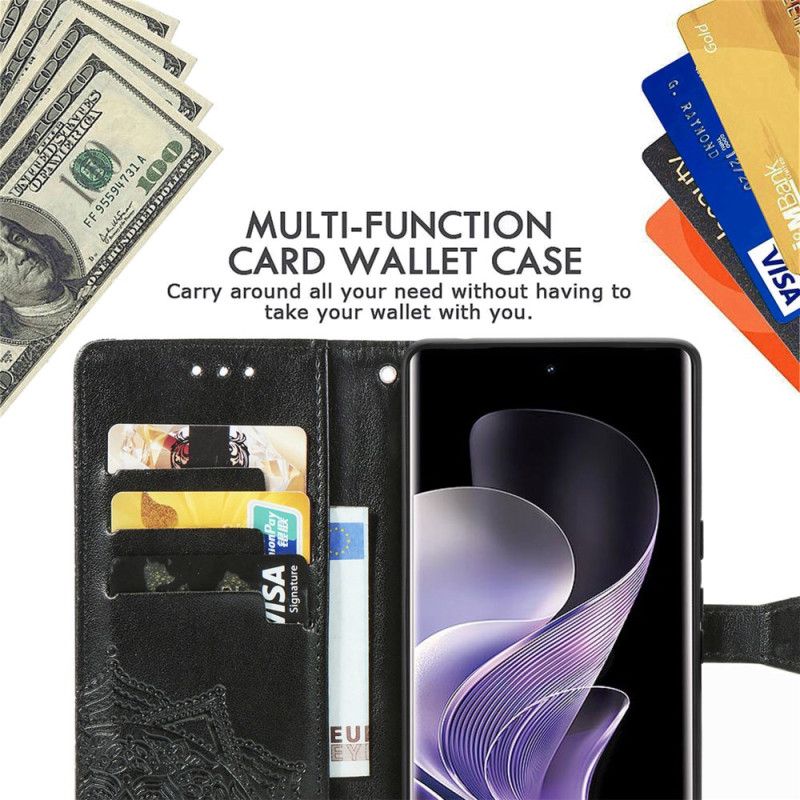 Δερματινη Θηκη Xiaomi Redmi Note 14 Pro Plus 5g Μπαρόκ Μάνταλα