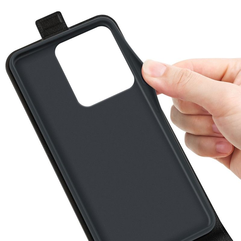 Δερματινη Θηκη Xiaomi Redmi Note 14s Κάθετο Πτερύγιο