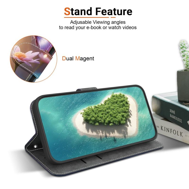 Δερματινη Θηκη Xiaomi Redmi Note 14s Πεταλούδες Στο Φως