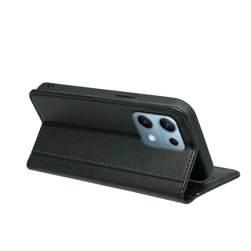 Δερματινη Θηκη Xiaomi Redmi Note 14s Ριγέ Με Λουρί