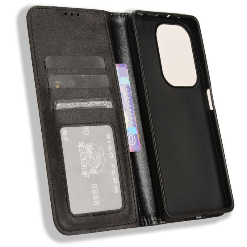 Δερματινη Θηκη Xiaomi Redmi Note 14s Στυλ Vintage Σιλικόνης