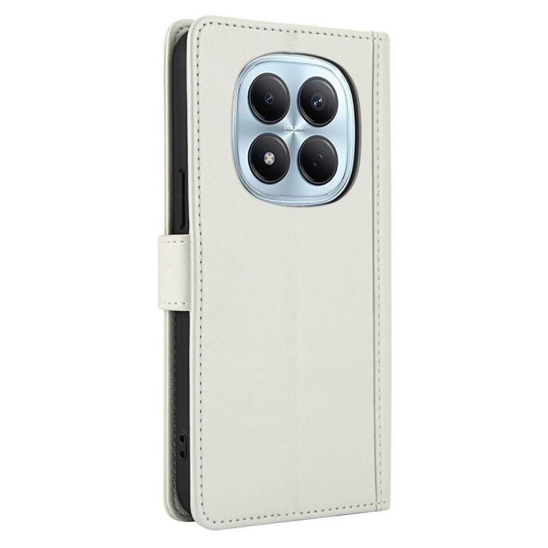 Δερματινη Θηκη Xiaomi Redmi Note 15 5g Βάση Και Λουράκι Καρπού Σιλικόνης