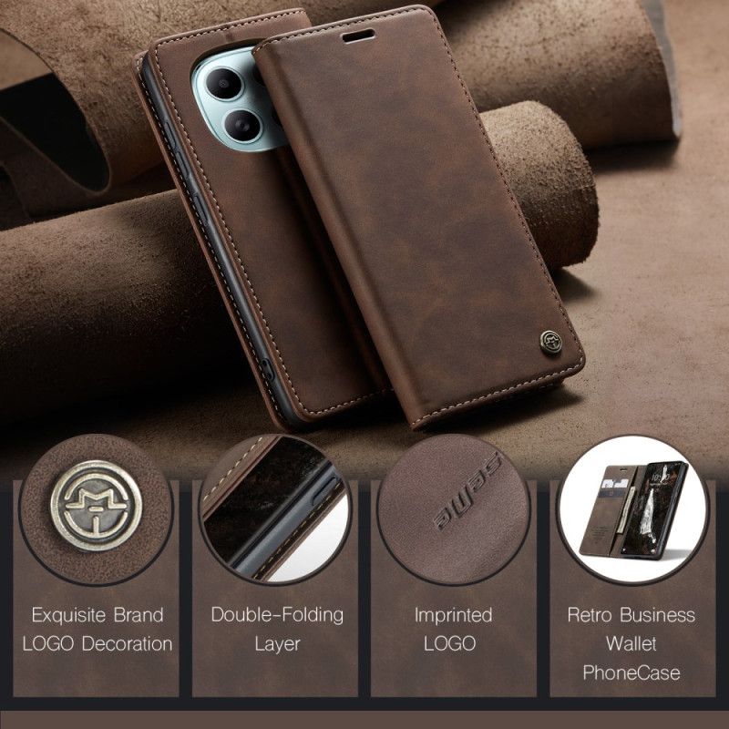 Δερματινη Θηκη Xiaomi Redmi Note 15 5g Caseme