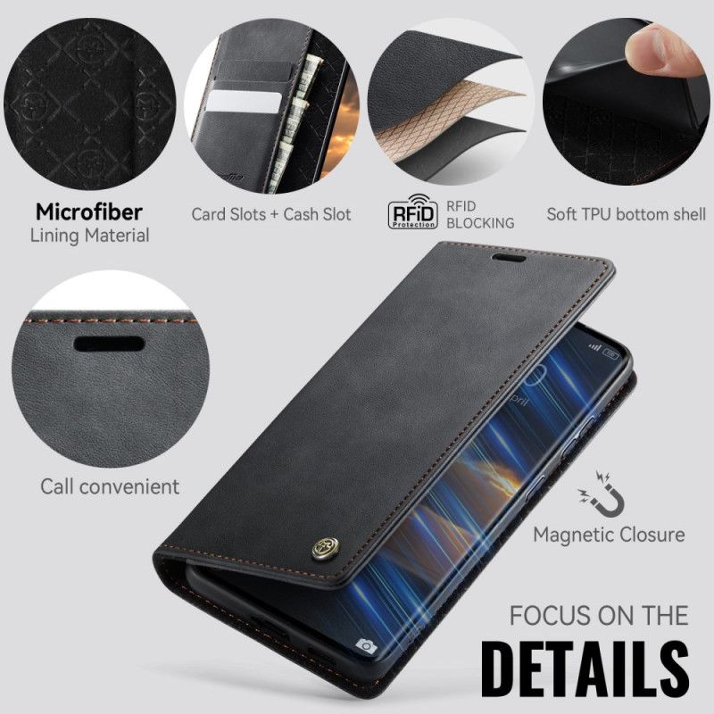 Δερματινη Θηκη Xiaomi Redmi Note 15 5g Caseme Σιλικόνης