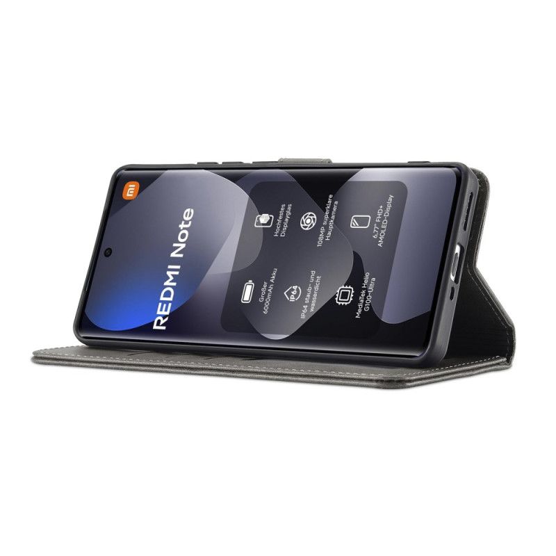 Δερματινη Θηκη Xiaomi Redmi Note 15 5g Δερμάτινο Εφέ Lc.imeeke