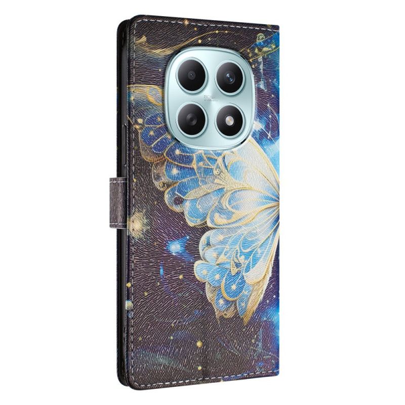 Δερματινη Θηκη Xiaomi Redmi Note 15 5g Πεταλούδα Με Αστέρια