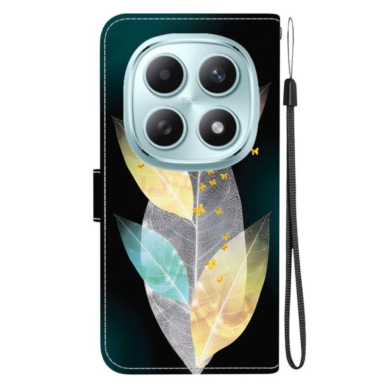 Δερματινη Θηκη Xiaomi Redmi Note 15 5g Πολύχρωμα Φύλλα