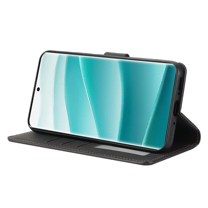 Δερματινη Θηκη Xiaomi Redmi Note 15 5g Ρετρό Εφέ Σουέτ Σιλικόνης