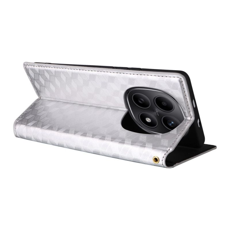 Δερματινη Θηκη Xiaomi Redmi Note 15 5g Θήκες Κινητών Χαραγμένο Σχέδιο Με Διαμάντια