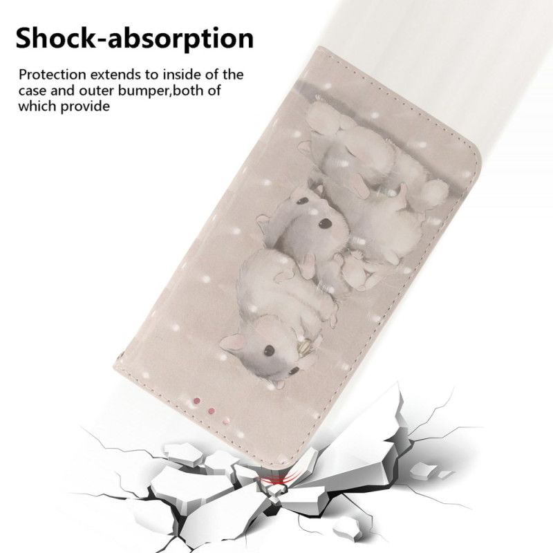 Δερματινη Θηκη Xiaomi Redmi Note 15 5g Χάμστερ Με Κορδόνι