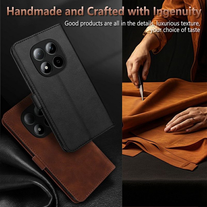 Δερματινη Θηκη Xiaomi Redmi Note 15 Pro 5g Azns Suede Effect Σιλικόνης