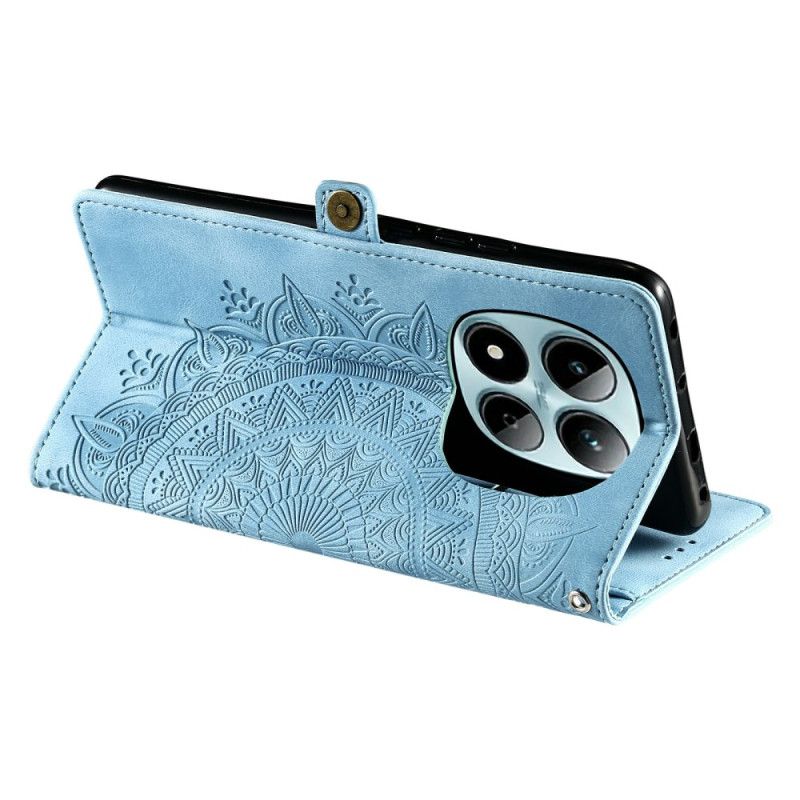 Δερματινη Θηκη Xiaomi Redmi Note 15 Pro 5g Εφέ Σουέτ Μάνταλα Σιλικόνης